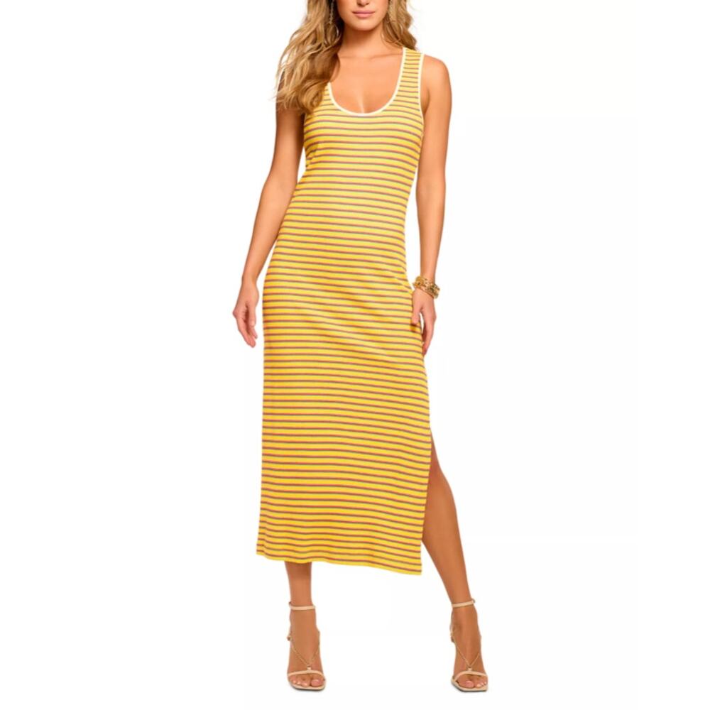 NWT Ramy Brook Everest Dress Lemon Drop Size Large